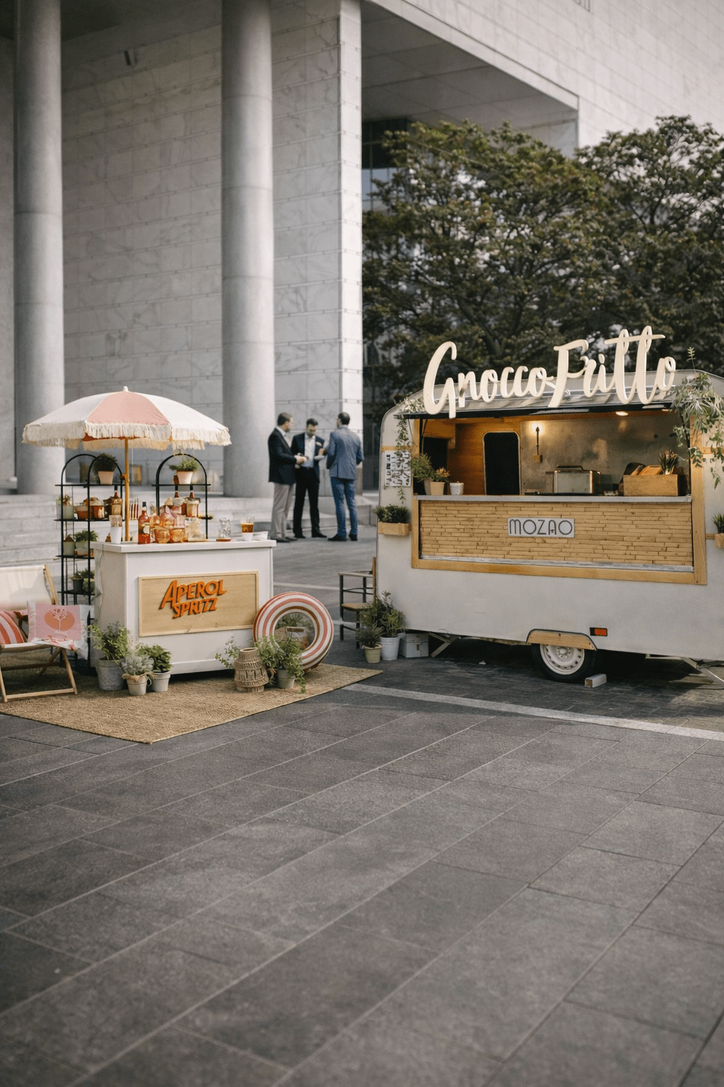 Food truck in un evento fieristico
